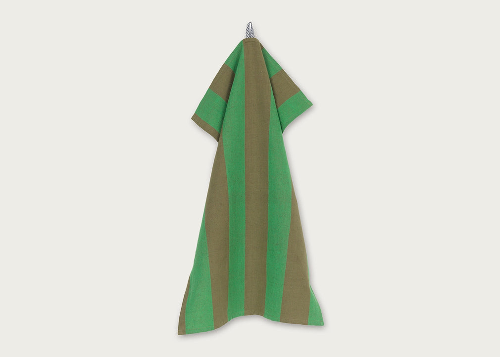 Hale Tea Towel Green & Black