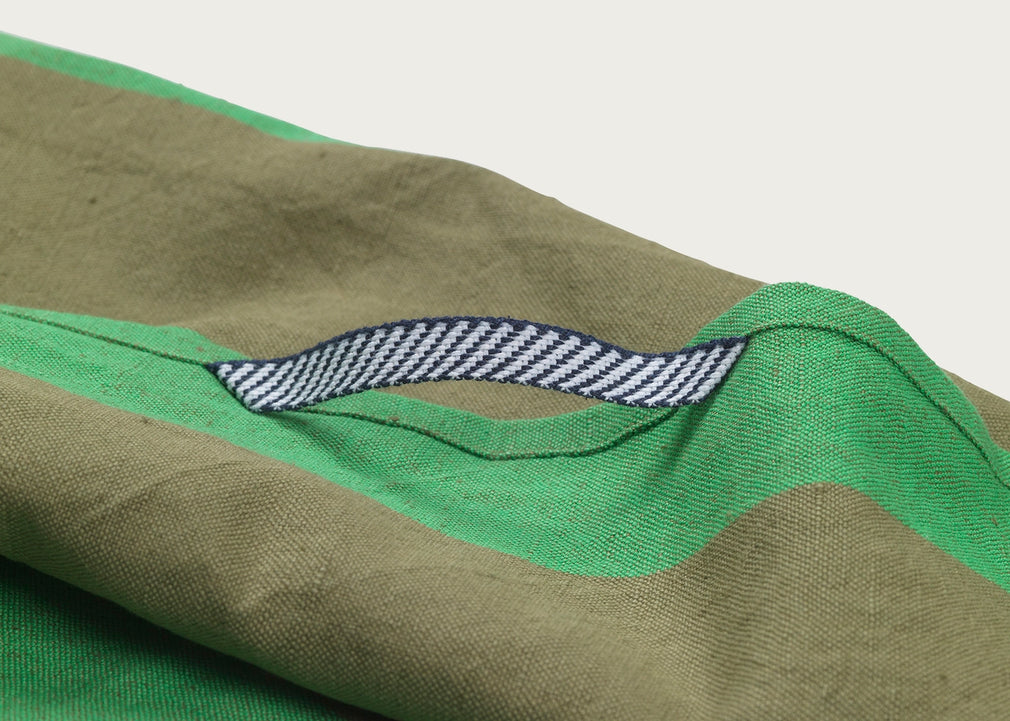Hale Tea Towel Green & Black