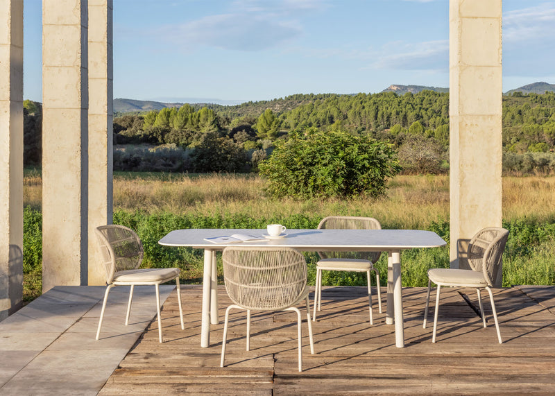 Kodo Outdoor Dining Table 210cm / Fossil Grey