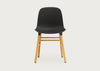 Form Chair Black & Chrome