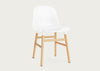 Form Chair Black & Chrome