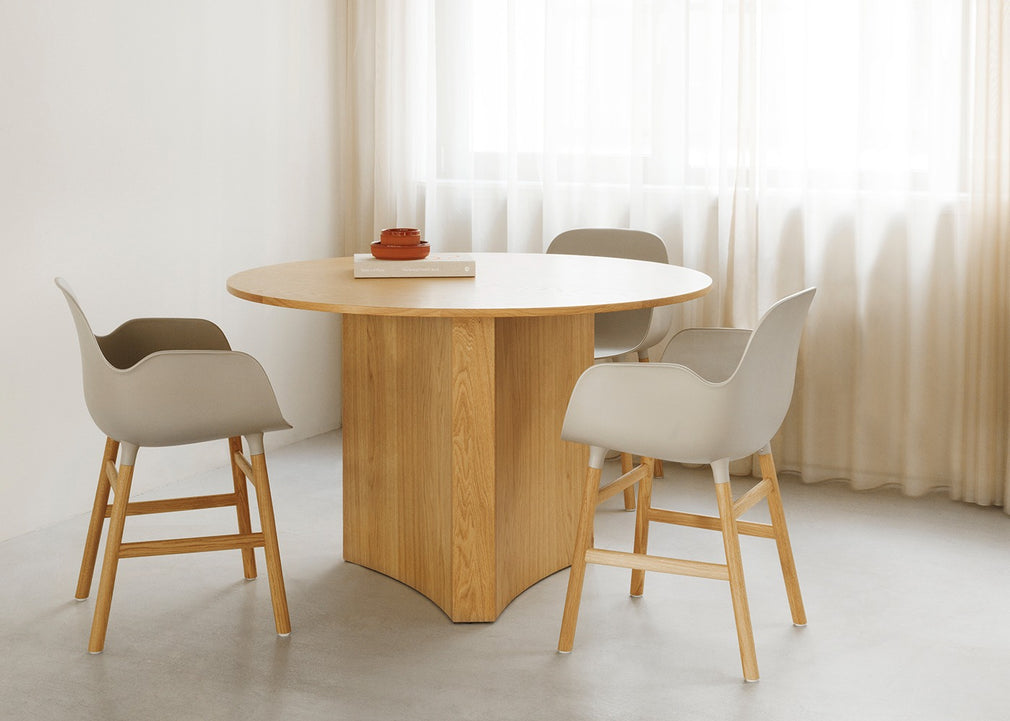 Form Armchair Grey Plastic