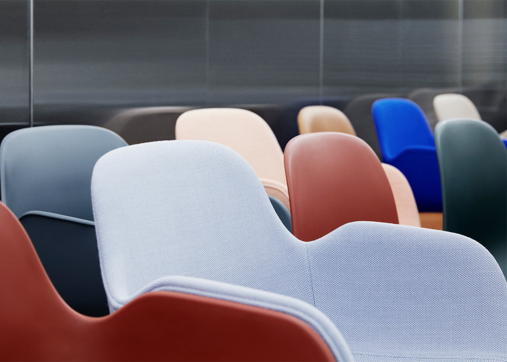 Form Armchair Grey Plastic