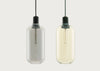 Amp Pendant Light Large Smoke & Black