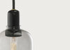 Amp Pendant Light Large Smoke & Black