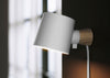 Rise Plug-in Wall Light White