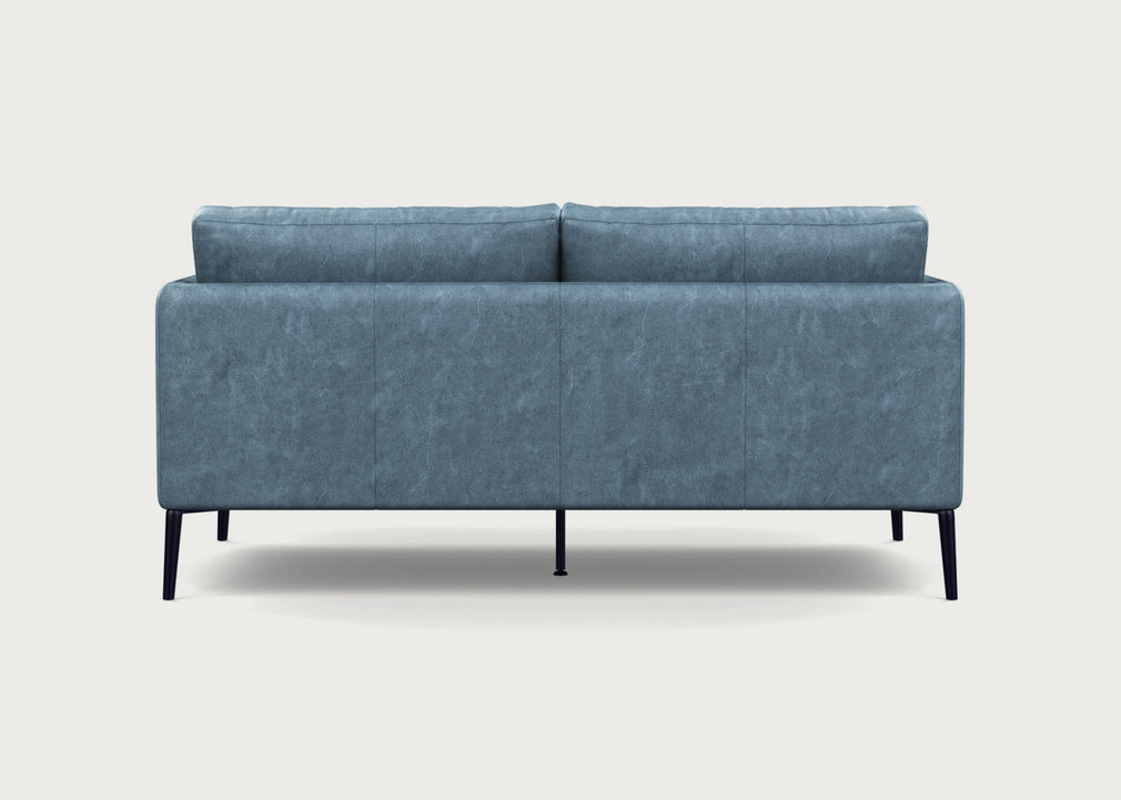Altamura 2 Seater Sofa Old England Leather Blue / Black