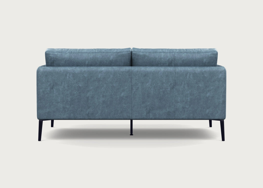 Altamura 2 Seater Sofa Old England Leather Blue / Black