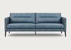 Altamura 3 Seater Sofa Old England Leather Blue / Black