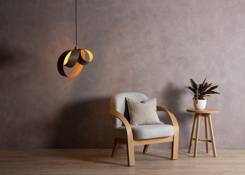 Verso Ceiling Pendant Light Oak