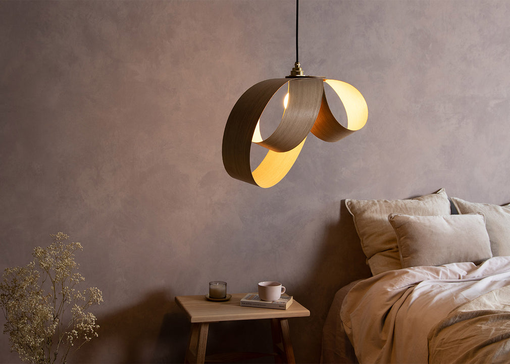 Verso Ceiling Pendant Light Oak