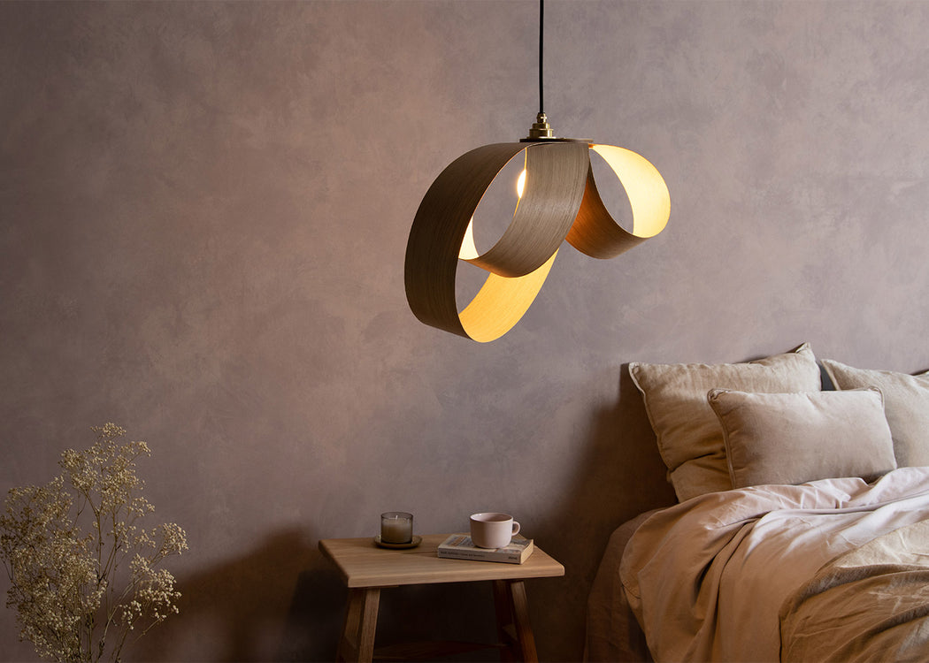 Verso Ceiling Pendant Light Oak