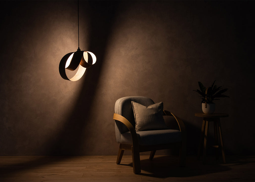 Verso Ceiling Pendant Light Oak