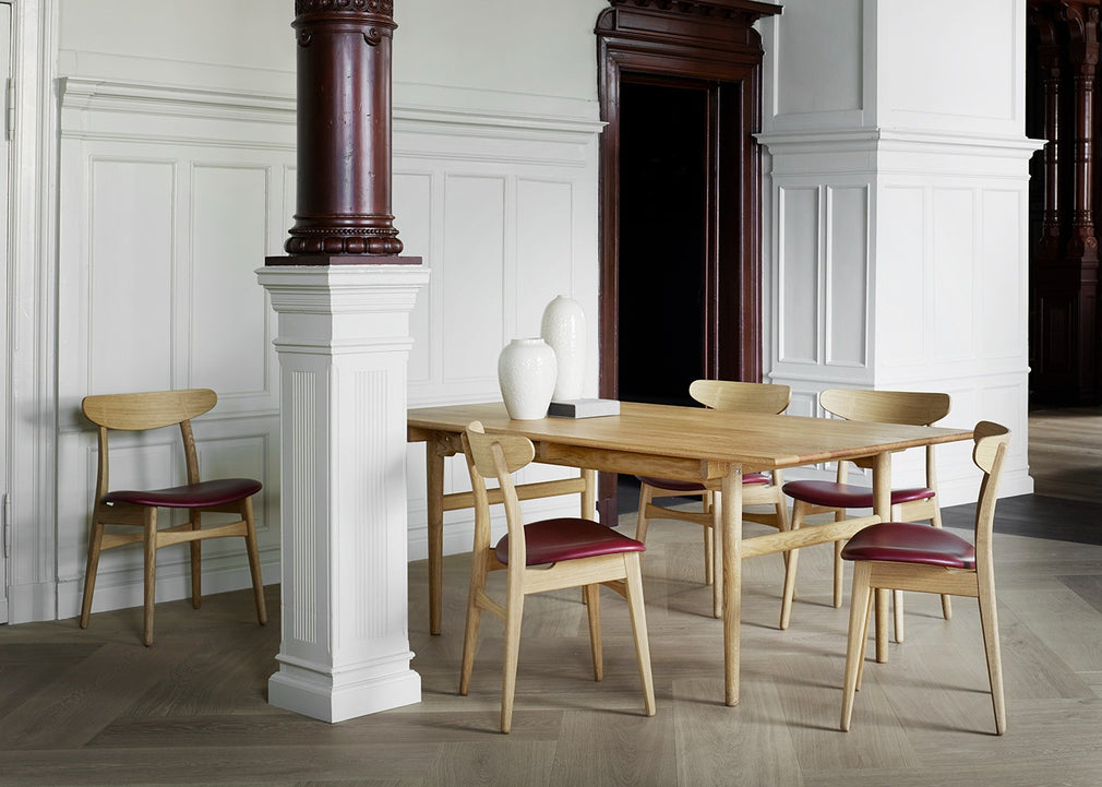 CH30P Dining Chair Leather Sif 93 Brown
