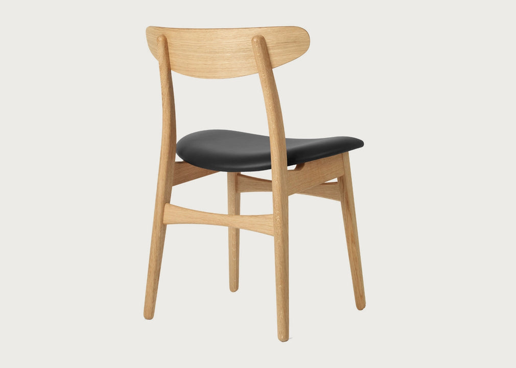 CH30P Dining Chair Leather Sif 93 Brown