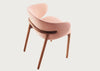 Mela Dining Chair European Walnut / Kvadrat Steelcut Trio 453