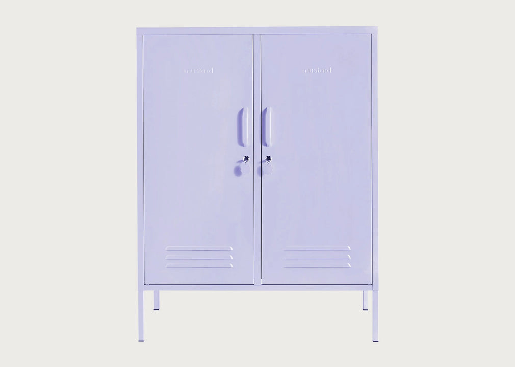 The Midi Locker Mustard