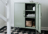 The Midi Locker Mustard