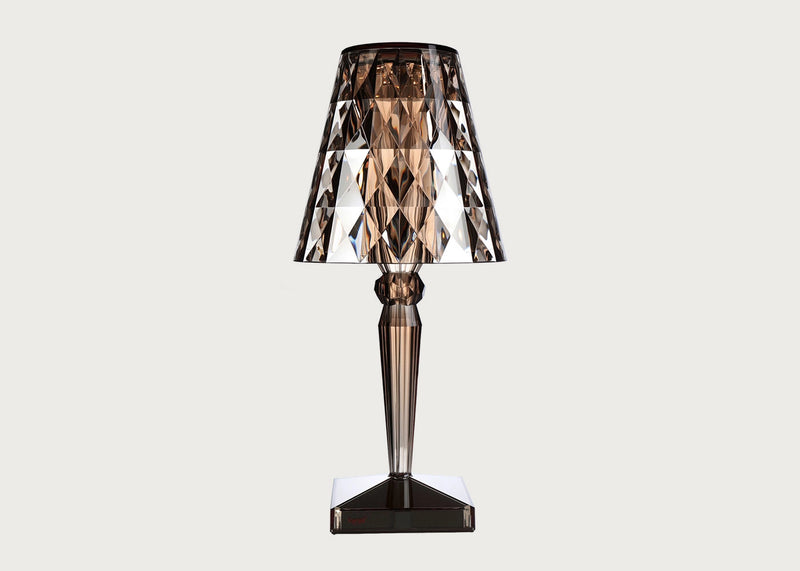 Big Battery LED Portable Table Lamp Crystal