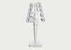 Big Battery LED Portable Table Lamp Crystal