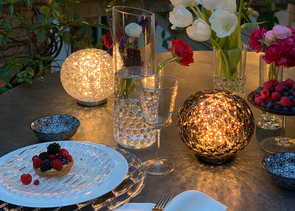 Planet LED Portable Table Lamp Mini Crystal
