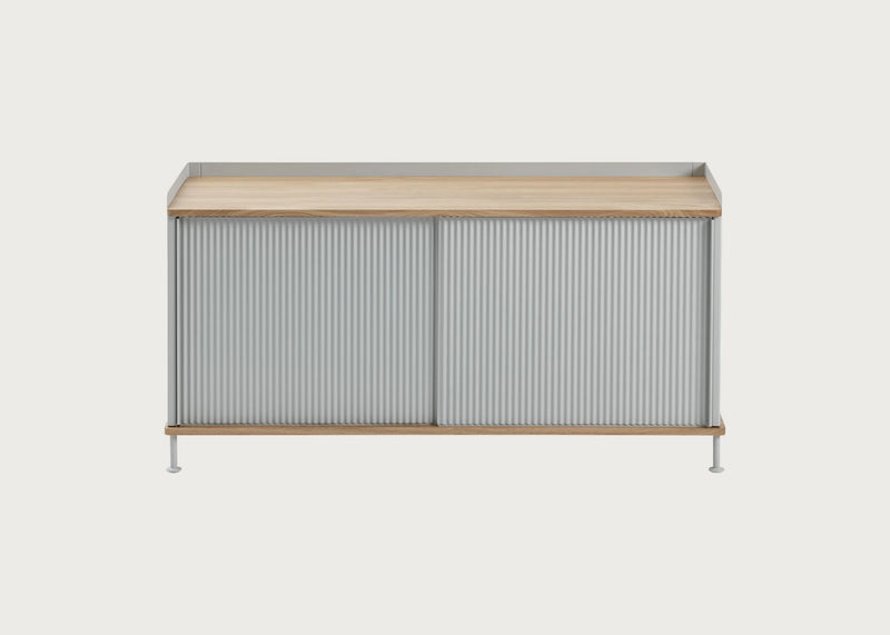 Enfold Low Sideboard Grey