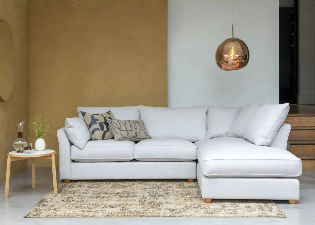 Tailor 3 Seater Sofa Broad Weave Lagoon / Black