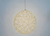 Supernova LED Round Pendant Light Large Brass