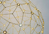 Supernova LED Round Pendant Light Large Brass