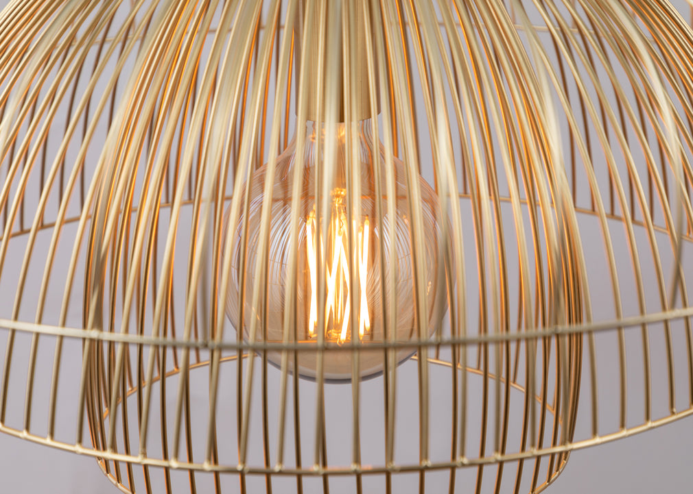 Makiko Pendant Light Satin Brass Large