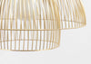 Makiko Pendant Light Satin Brass Large