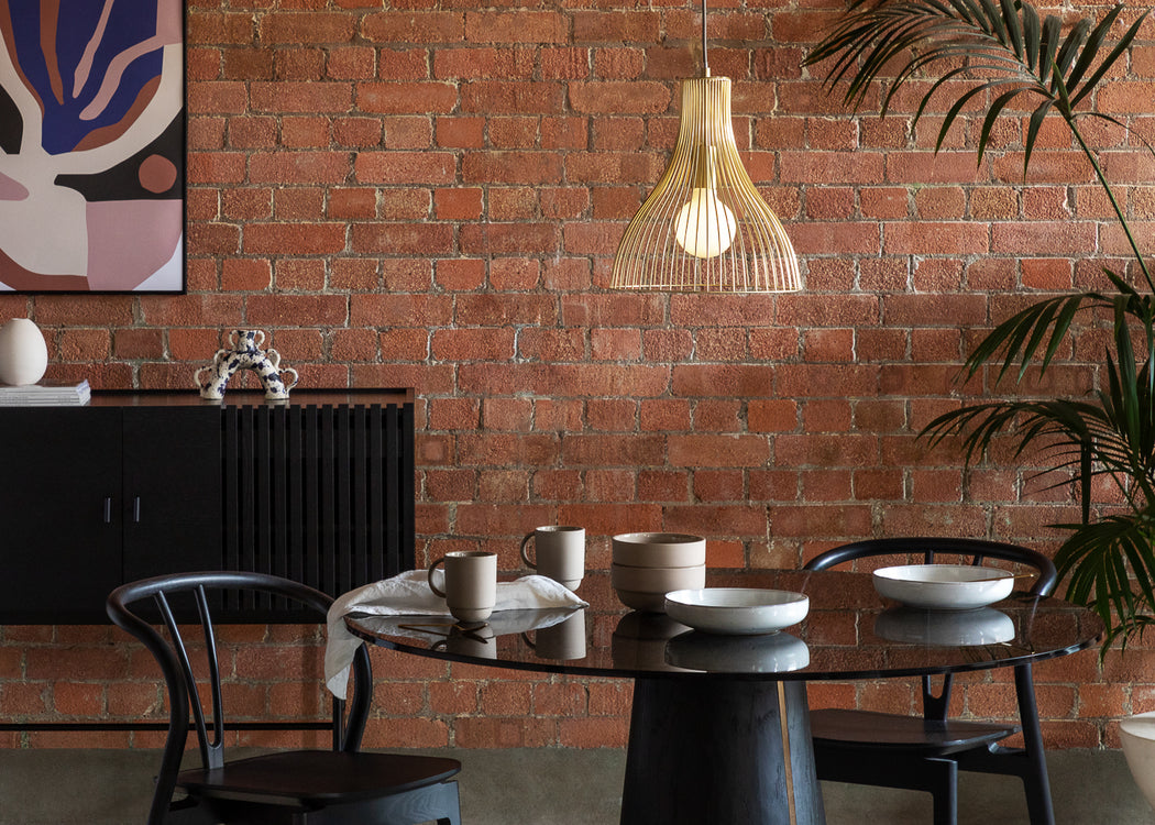 Makiko Pendant Light Satin Brass Large