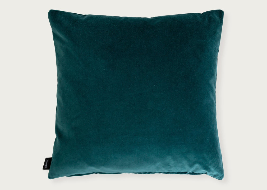 Velvet Cushion Teal 35cm x 55cm