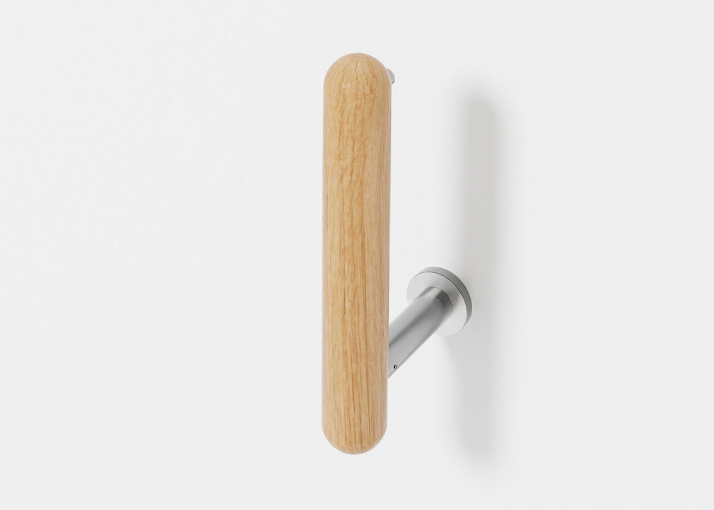 Yoku Toilet Roll Holder Walnut