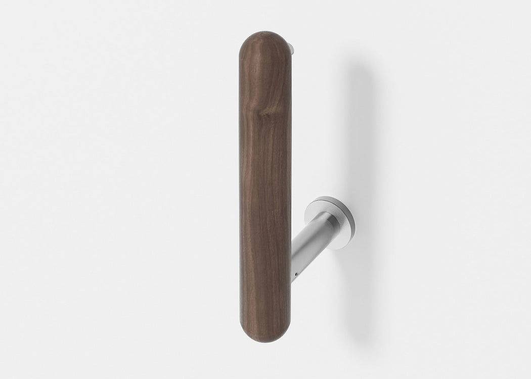 Yoku Toilet Roll Holder Walnut
