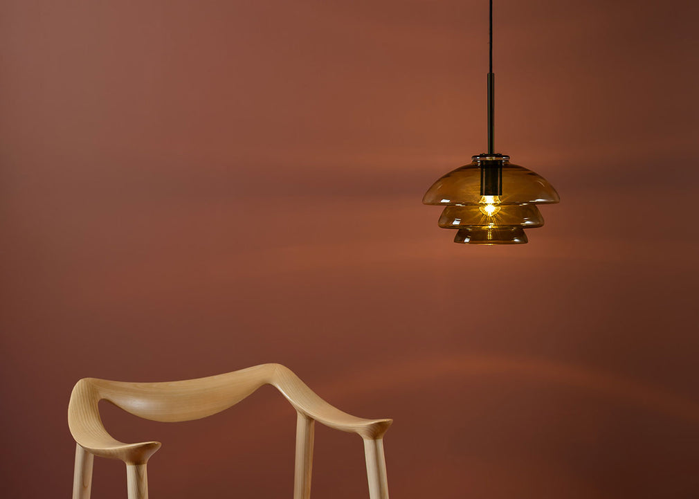 Archive 4006 Pendant Light White & Brass / Small