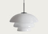 Archive 4006 Pendant Light White & Brass / Small