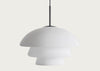 Archive 4006 Pendant Light White & Brass / Small