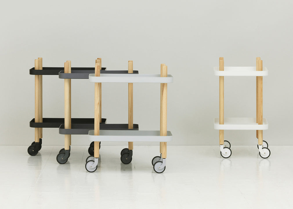 Block Table White