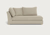 Tailor Right Hand Facing Chaise Unit Loop Twill Fossil / Black