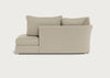 Tailor Right Hand Facing Chaise Unit Loop Twill Fossil / Black