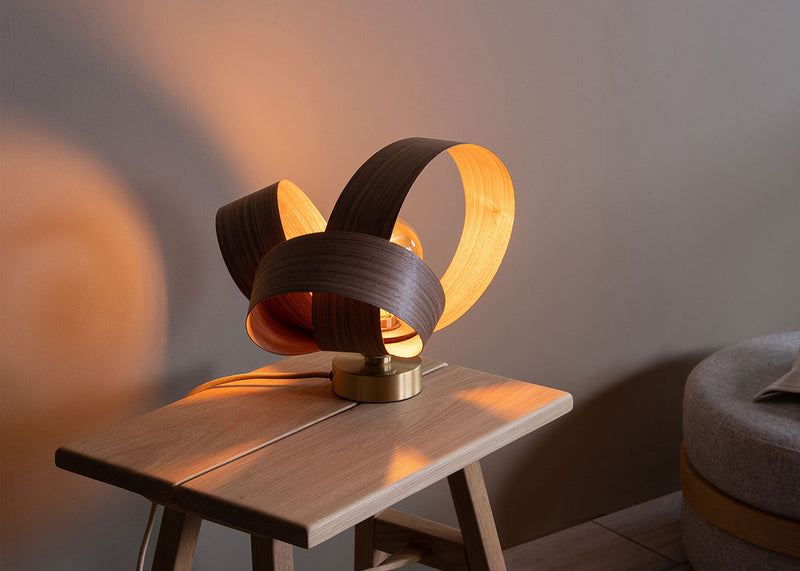 Verso Table Lamp Oak
