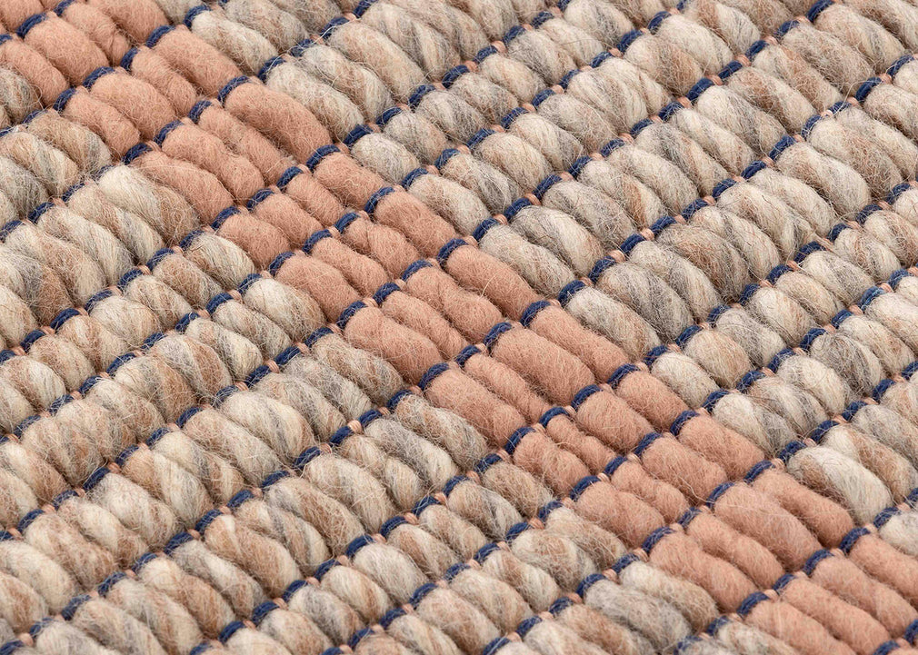 Reversible Rug Pink 170cm x 240cm