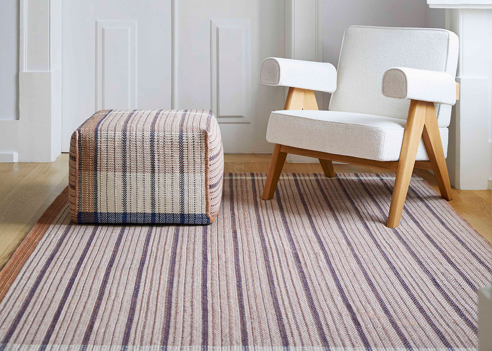 Reversible Rug Pink 170cm x 240cm