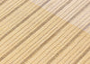 Reversible Rug Yellow 170cm x 240cm