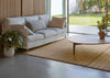Reversible Rug Yellow 170cm x 240cm