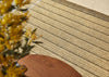 Reversible Rug Yellow 170cm x 240cm
