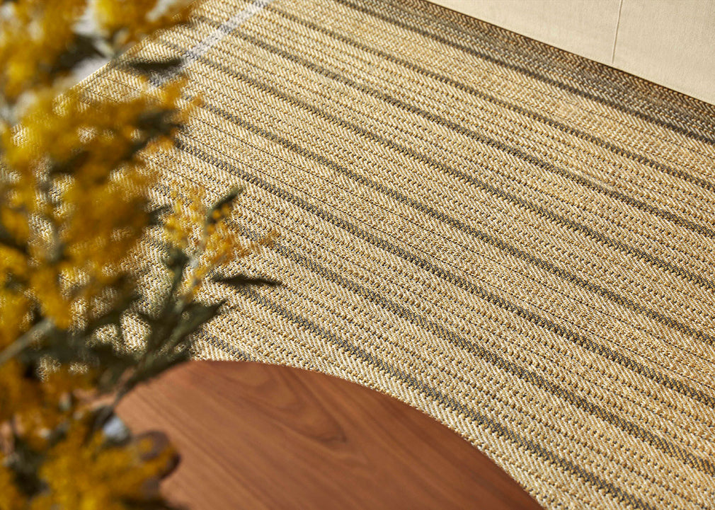 Reversible Rug Yellow 170cm x 240cm