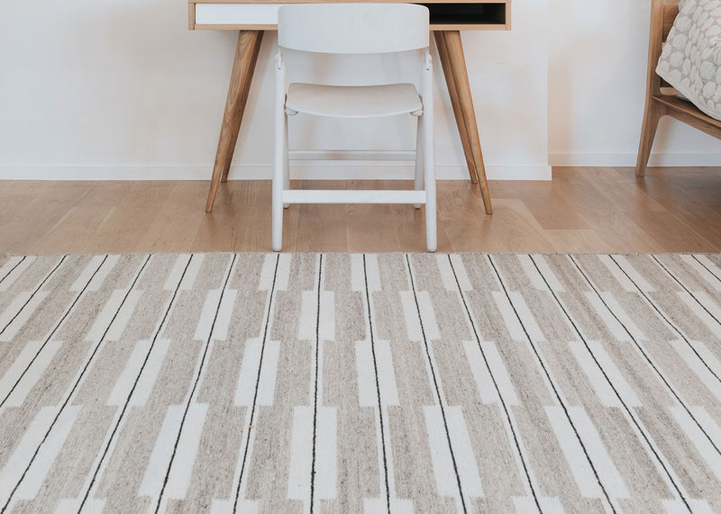 Spindle Recycled PET Rug Warm Grey 170cm x 240cm