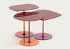 Thierry Side Table Burgundy / Low